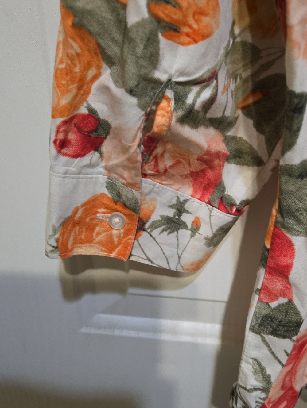 Womens Floral Print Blouse - Picture 5 of 5